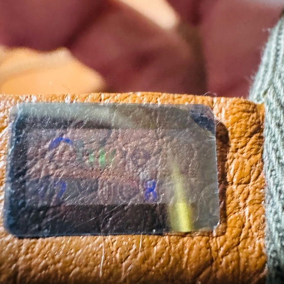 Chloe Marcie Satchel in Tan Grained Leather with Gold Accents - Picture 12 of 12